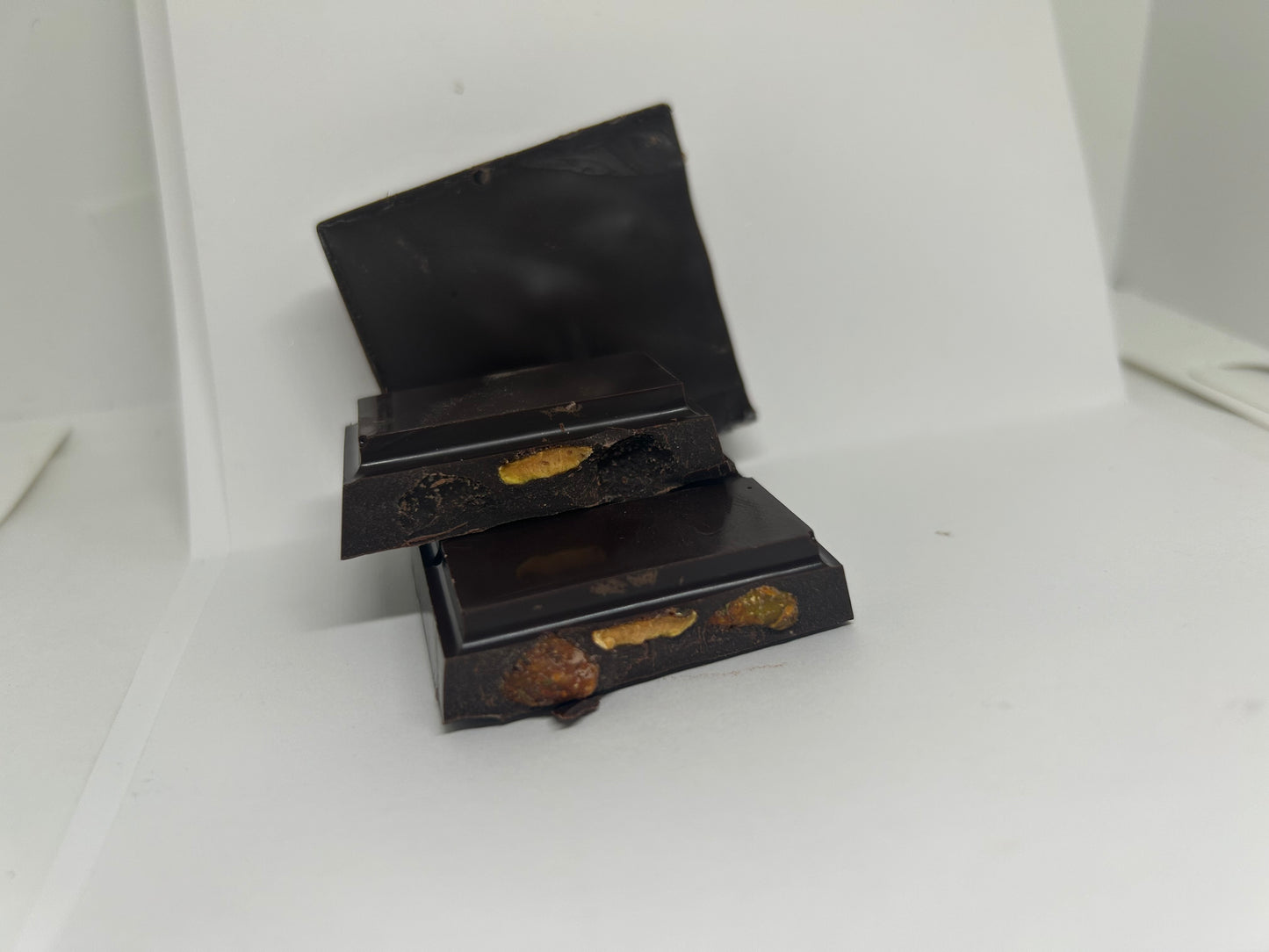 Dark chocolate jalapeño pistachio