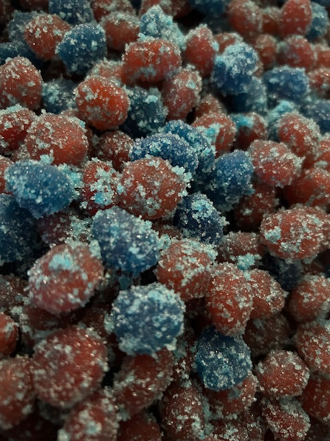 Blue Raspberry Super Sour Gushies